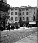 Contrada San Martino, case davanti demolite nel 1921 per costruire il municipio (Fabio Fusar)